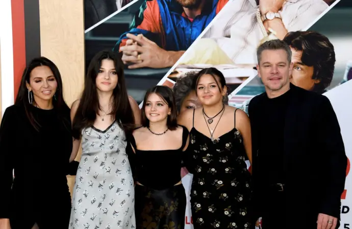 An Insight into Matt Damon’s Daughters and Family Life