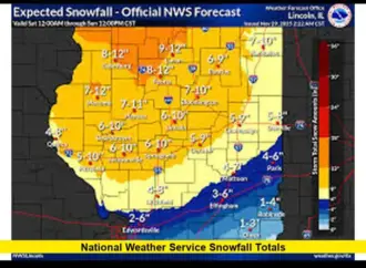 Latest Weather Snowfall Totals Across the Country