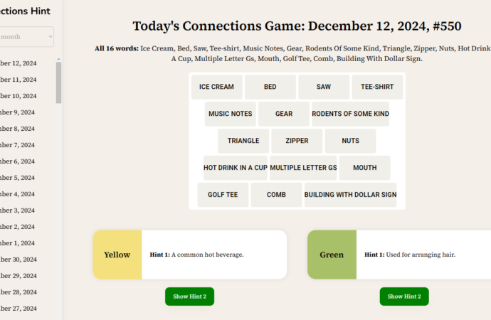 Understanding the Importance of Connections Hint