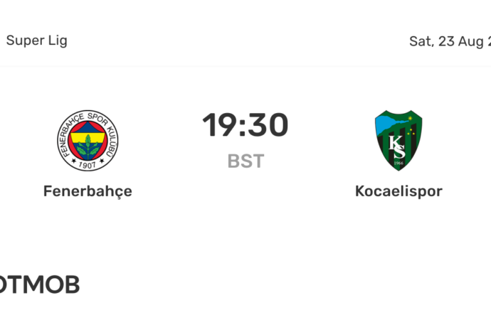 Kocaelispor vs Fenerbahçe: A Classic Turkish Football Rivalry