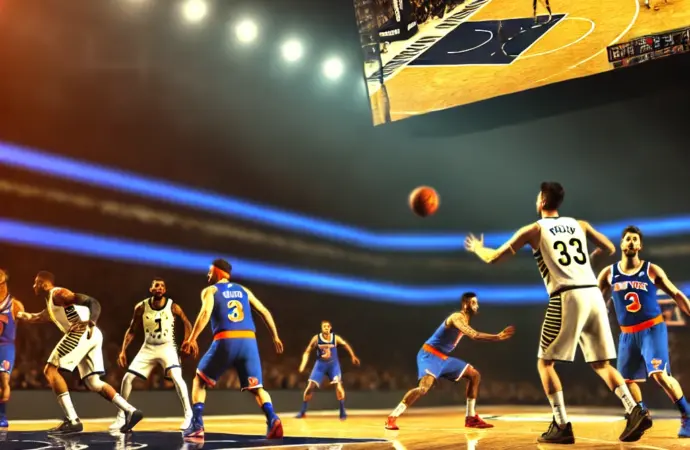 Player Stats from the Pacers vs Knicks Match