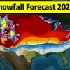 Latest Snowfall Weather Forecast: What to Expect This Winter