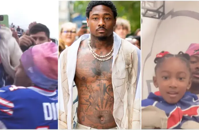Stefon Diggs and His Kids: Balancing Football and Family