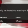 Which City Has Hosted the Most Super Bowls?