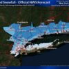 Significant Winter Storm Snowfall Totals Across the US