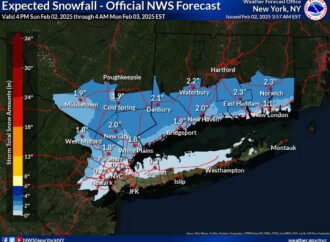 Significant Winter Storm Snowfall Totals Across the US