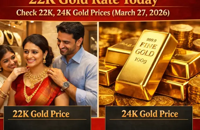 24 carat gold rate 27 march 2026: What is the 24 carat gold rate on 27 March 2026?