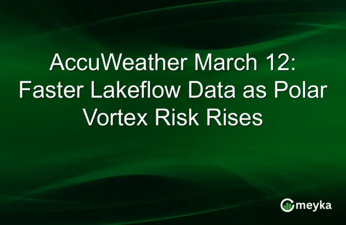AccuWeather Enhances Data Pipeline Amid Severe Weather Events