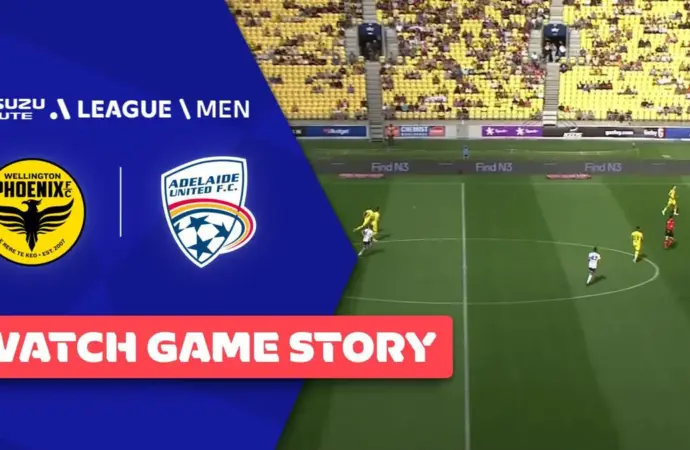 Adelaide united vs wellington phoenix