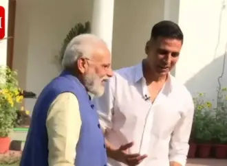Akshay Kumar Attends RSS Centenary Event in Mumbai