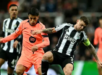 Anthony Elanga Struggles in Newcastle United’s Draw Against Barcelona