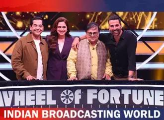 Ayesha Khan Shines on Wheel of Fortune India