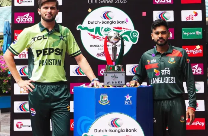 Ban vs pak: Bangladesh and Pakistan Set for ODI Series