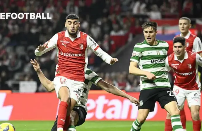 Braga vs Sporting: Match Ends in Dramatic 2-2 Draw