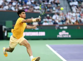 Carlos alcaraz shines at indian wells with victory over grigor dimitrov