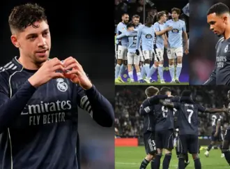 César palacios involved in key moments during Real Madrid vs Celta Vigo match