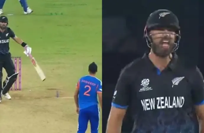 Daryl Mitchell Involved in Controversial Incident During T20 World Cup Final