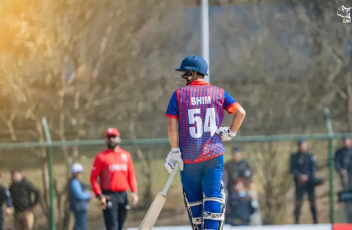 Icc cwc league 2: Nepal Triumphs Over UAE in
