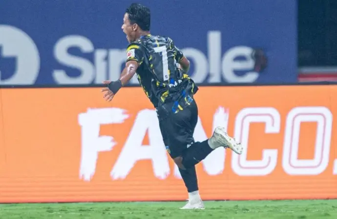 Imran Khan Scores Decisive Goal for Chennaiyin FC