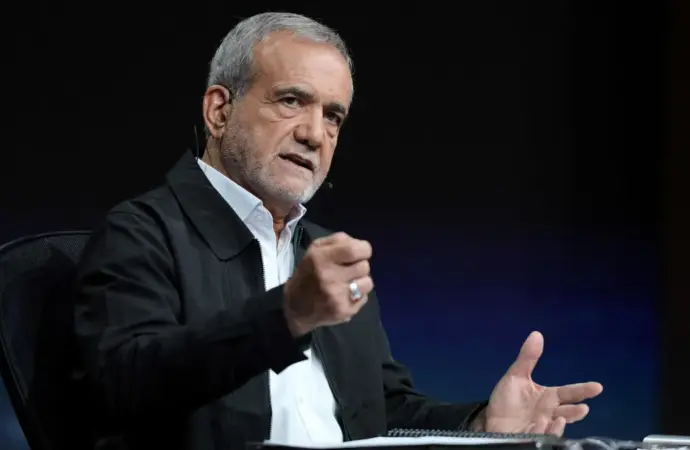 Iranian President Masoud Pezeshkian Addresses Regional Tensions