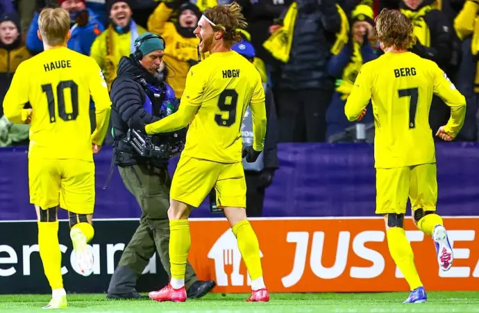 Kasper Høgh Shines in Bodø/Glimt’s Champions League Victory