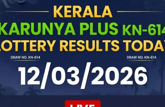 Kn614: Kerala Lottery Results for Karunya Plus KN 614 Announced