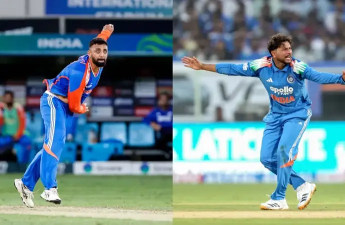 Kuldeep yadav likely to replace varun chakravarthy in T20 World Cup final