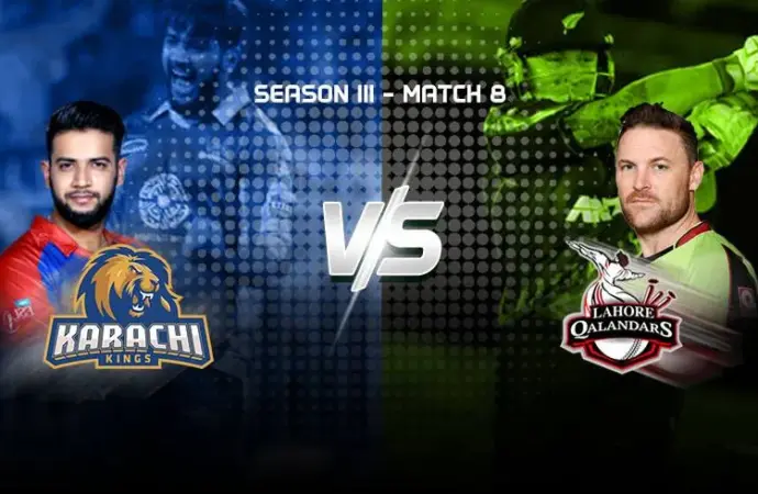 Lahore qalandars vs karachi kings: What Happened in the  Match?