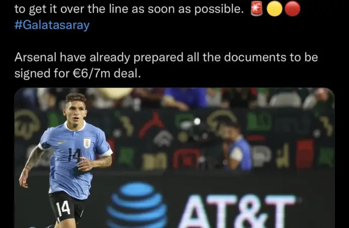 Lucas torreira: Captain of Galatasaray with Aspirations for Boca Juniors