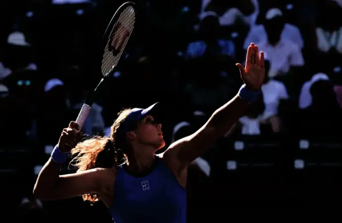 Madison keys suffers upset at BNP Paribas Open