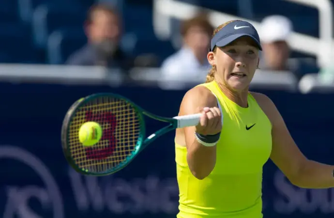 Mirra Andreeva Faces Defeat at Indian Wells