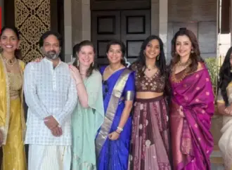Parthiban: Trisha Krishnan and ‘s Daughter Keerthana Attend Wedding in Mumbai