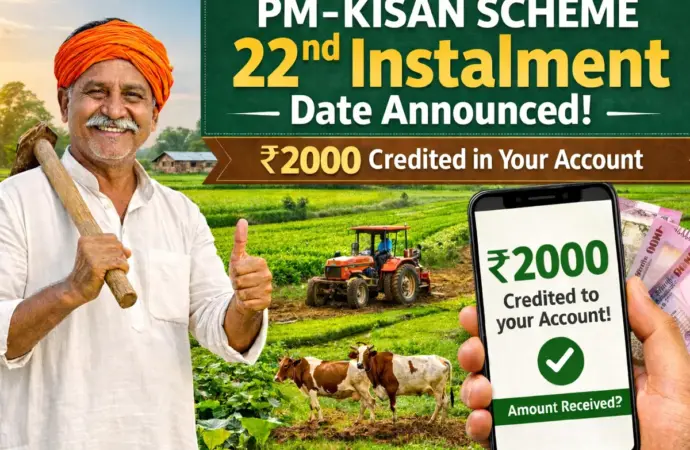 Pm kisan scheme update: 22nd instalment to be released