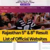Rbse 8th result 2026: What are the  Highlights?