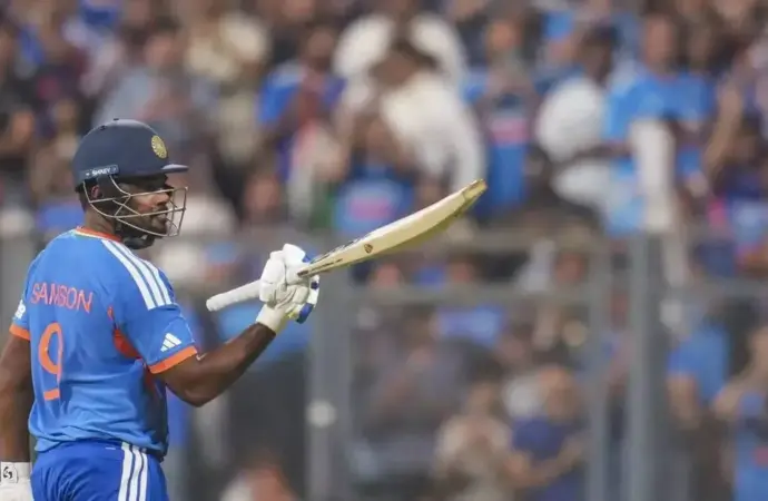 Sanju Samson Shines in T20 World Cup Semifinal Against England