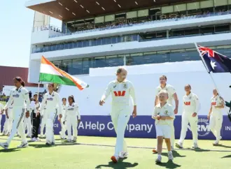 Sayali Satghare Shines in Test Match Against Australia