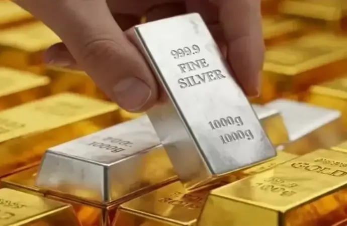 Silver gold prices: Update on  in India