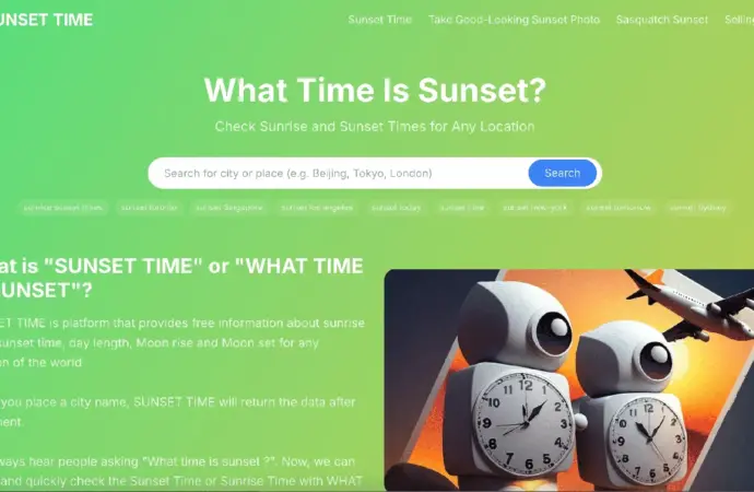 Sunset today in Hyderabad: A Shift in Timing