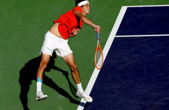Taylor Fritz Faces Early Exit at BNP Paribas Open