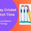 Today match time: T20 World Cup 2026 Final