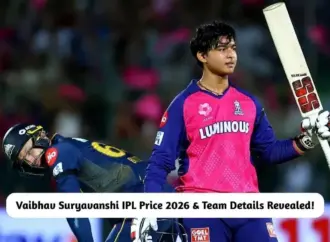 Vaibhav suryavanshi ipl team: What is Vaibhav Suryavanshi’s role in the IPL team for 2026?