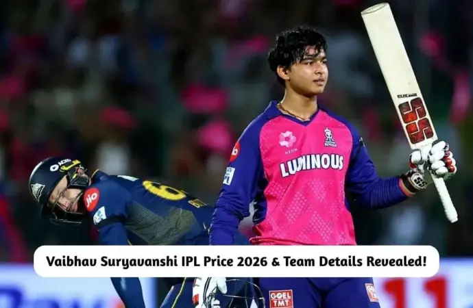 Vaibhav suryavanshi ipl team: What is Vaibhav Suryavanshi’s role in the IPL team for 2026?
