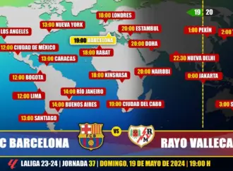 Where to watch FC Barcelona vs Rayo Vallecano?