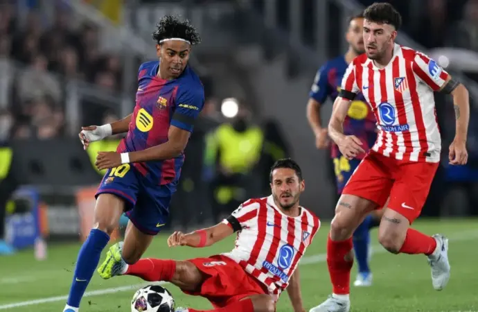 Atlético madrid vs barcelona: Can Atlético Madrid Hold Off Barcelona in Their Champions League Clash?