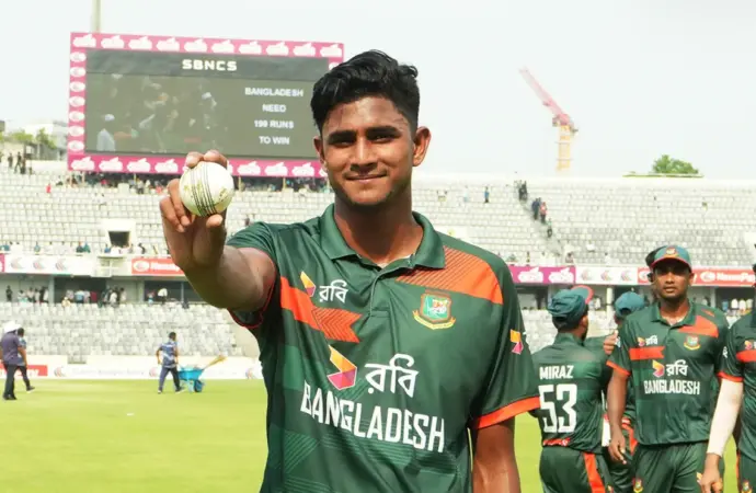 Nahid rana: How did  shine in the second ODI against New Zealand?
