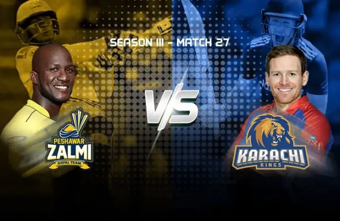 Peshawar zalmi vs karachi kings: What to Expect in the  Match?