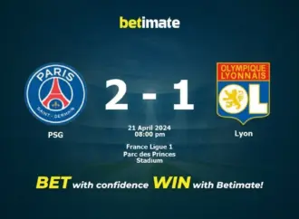 Psg vs lyon: What Happened in the  Match?