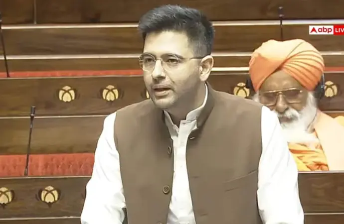 राघव चड्ढा: What Did Raghav Chadha Say During the Rajya Sabha Session?