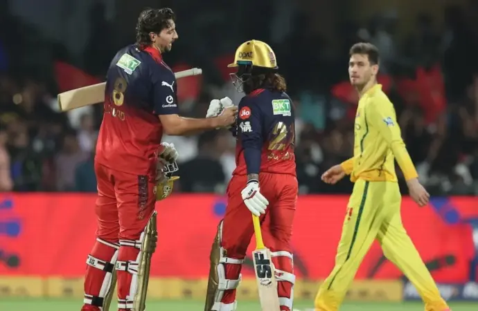 Royal challengers bengaluru vs chennai super kings standings: What are the standings for Royal Challengers Bengaluru vs Chennai Super Kings?