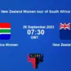 South africa women vs new zealand women: What Happened in the  ODI Series?